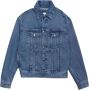 Ami Paris Denim Jackets Blauw Heren - Thumbnail 1