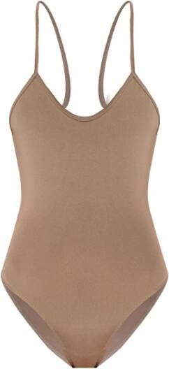 AMI Paris Badpak met lage rug Beige - Foto 1