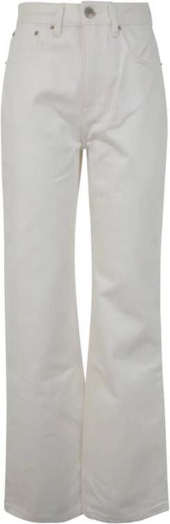 Ami Paris Flared Jeans Wit Dames