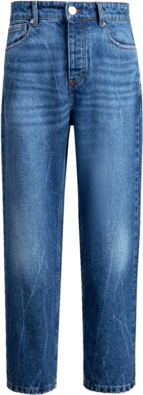 Ami Paris Klassieke jeans met iconisch logo Blue Heren
