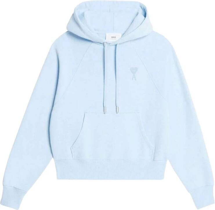 Ami Paris Hoodies Blauw Dames