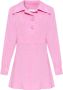 Ami Paris Jurk met lange mouwen Pink Dames - Thumbnail 1