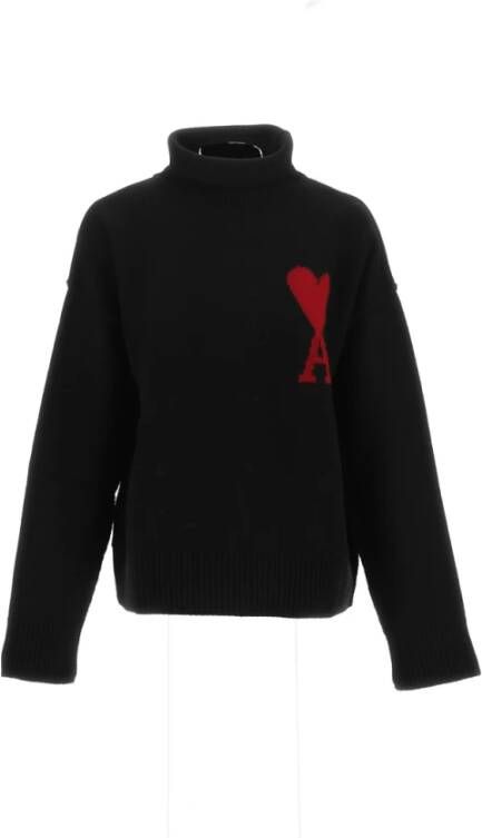 Ami Paris ADC Sweater Black Dames