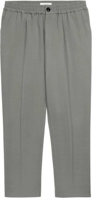 Ami Paris Korte broek met elastische taille S Grijs