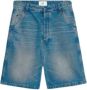 Ami Paris Moderne Denim Shorts met Lage Taille Blue Heren - Thumbnail 1