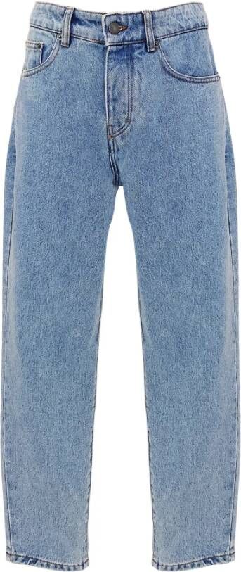Ami Paris Loose-fit Jeans Blauw Dames