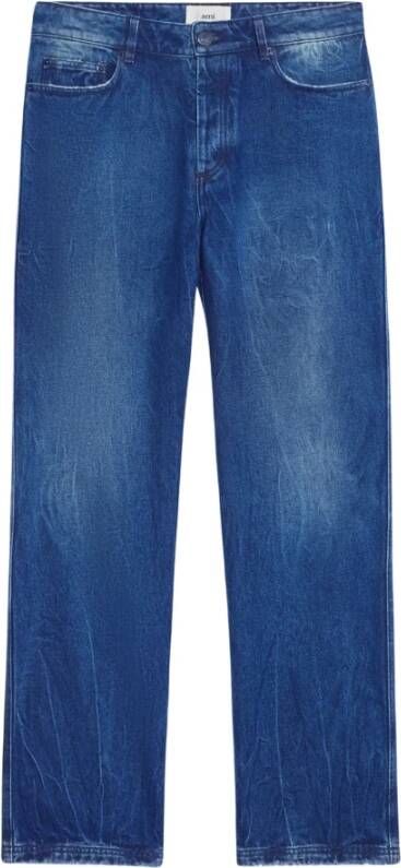 Ami Paris Rechte pasvorm jeans Blue Heren