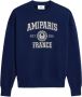 AMI Paris Sweater met geborduurd logo Blauw - Thumbnail 1