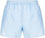 Ami Paris Nylon Zwemshorts met Hartlogo Blue Heren - Thumbnail 1