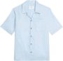 Ami Paris Short Sleeve Shirts Blauw Heren - Thumbnail 1