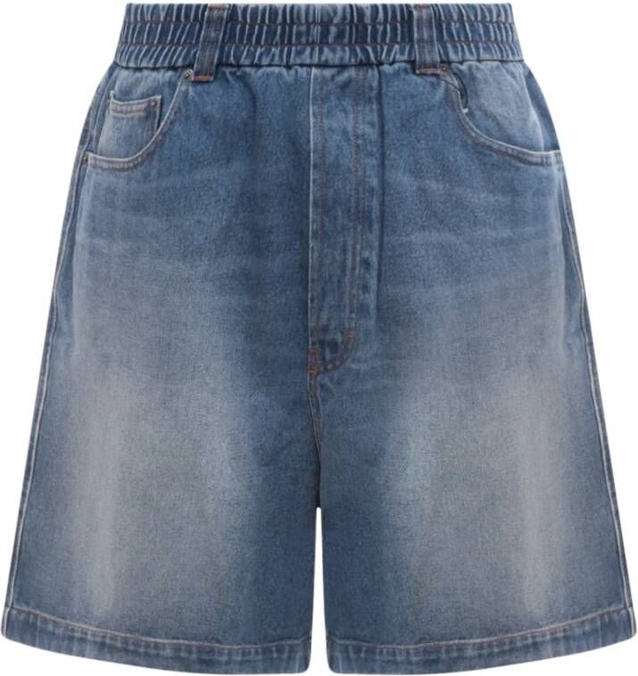 Ami Paris Shorts Blauw Heren