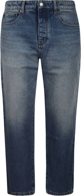 AMI Paris Jeans met toelopende pijpen Blauw - Foto 2