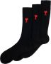 AMI Paris Set van 3 paar sokken Zwart - Thumbnail 1