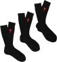 AMI Paris Set van 3 paar sokken Zwart - Thumbnail 4