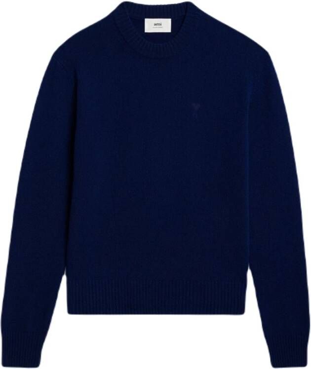 Ami Paris Sweatshirt Blauw Heren