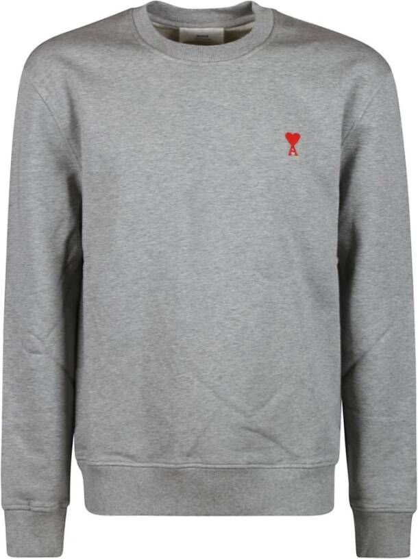Ami Paris Sweatshirt Grijs Heren