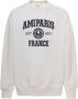 Ami Paris Wit Crewneck Sweatshirt met Logo Print White Heren - Thumbnail 3