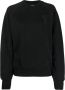 Ami Paris Cotton Sweatshirt With Logo Zwart - Thumbnail 1