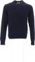 Ami Paris Klassieke Crewneck Sweater Blue Heren - Thumbnail 1