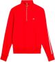 Ami Paris Rode Turtleneck Sweatshirt met Rits Red Heren - Thumbnail 4