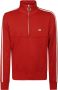 Ami Paris Rode Turtleneck Sweatshirt met Rits Red Heren - Thumbnail 1