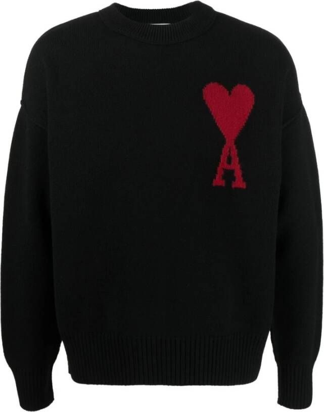 Ami Paris Sweatshirts Zwart Dames
