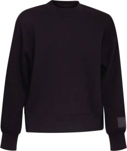 Ami Paris Sweatshirt met logo Zwart