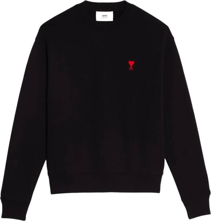 Ami Paris Sweatshirts Zwart Heren
