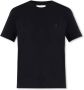 Ami Paris Effen T-shirt met korte mouwen en ronde hals Black Heren - Thumbnail 1