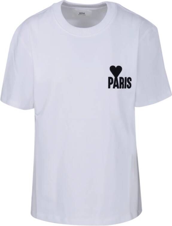 Ami Paris T-Shirts Wit