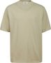 AMI Paris T-shirt met logo Beige - Thumbnail 1