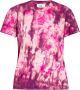AMI Paris T-shirt met tie-dye print Roze - Thumbnail 2