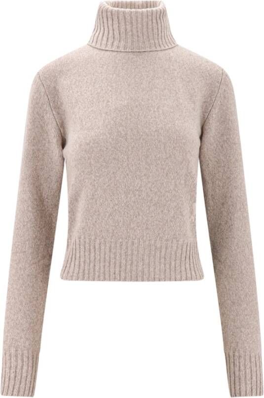 Ami Paris Turtlenecks Beige Dames