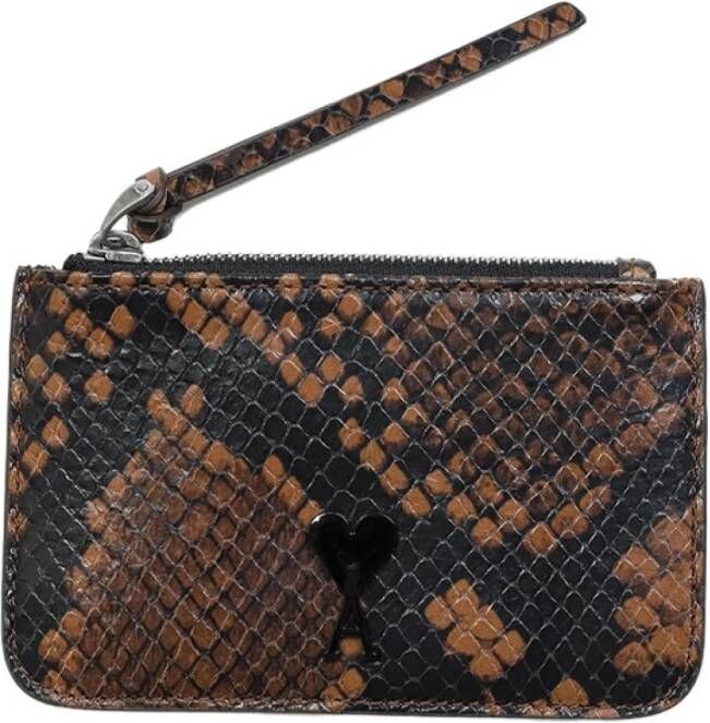 Ami Paris Wallets Cardholders Bruin Heren