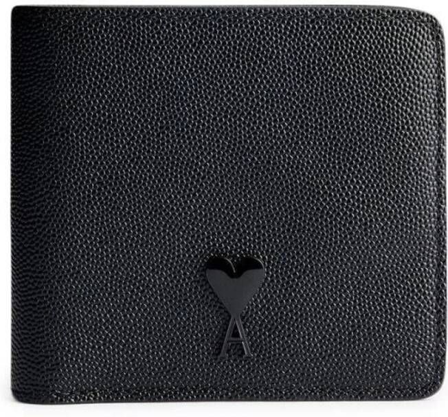 Ami Paris Ami de Coeur portemonnee Black Heren