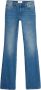 Ami Paris Stijlvolle Blauwe Katoenen Bootcut Jeans Blue Dames - Thumbnail 1