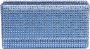 Amina Muaddi Super Amini Paloma Clutch Blue Dames - Thumbnail 1
