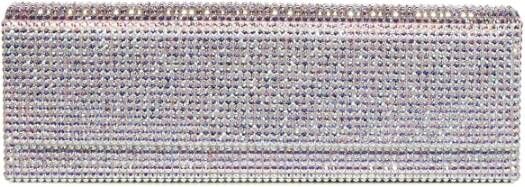 Amina Muaddi Clutch Tas Gray Dames
