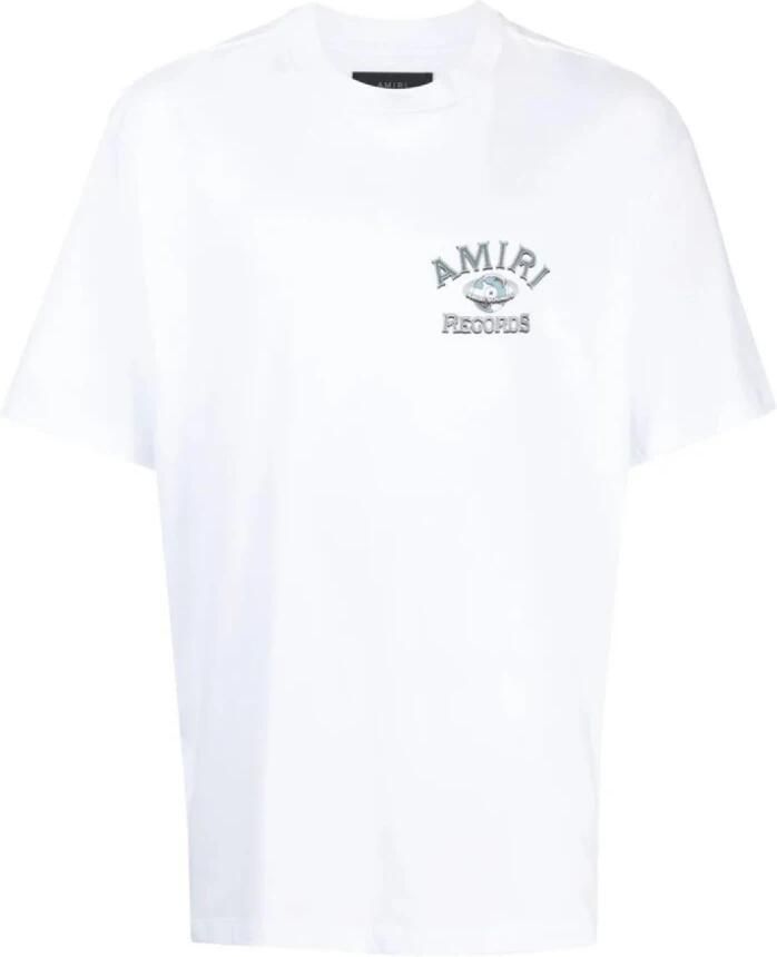 Amiri Regular Fit Katoenen T-shirt Wit White Heren - Foto 3