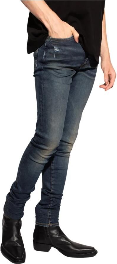 Amiri Vintage Skinny Stretch Jeans Zwart Black Heren