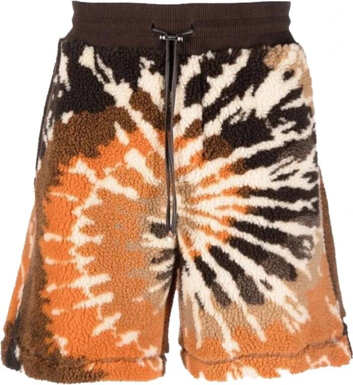 Amiri Casual shorts met elastische tailleband Oranje Heren