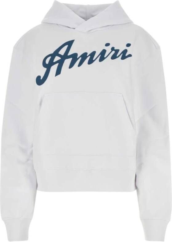 Amiri Comfortabele witte katoenen sweatshirt White Dames