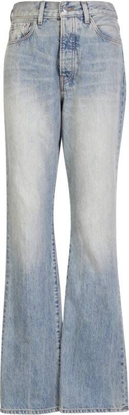 Amiri High-waisted bootcut jeans Blauw Dames