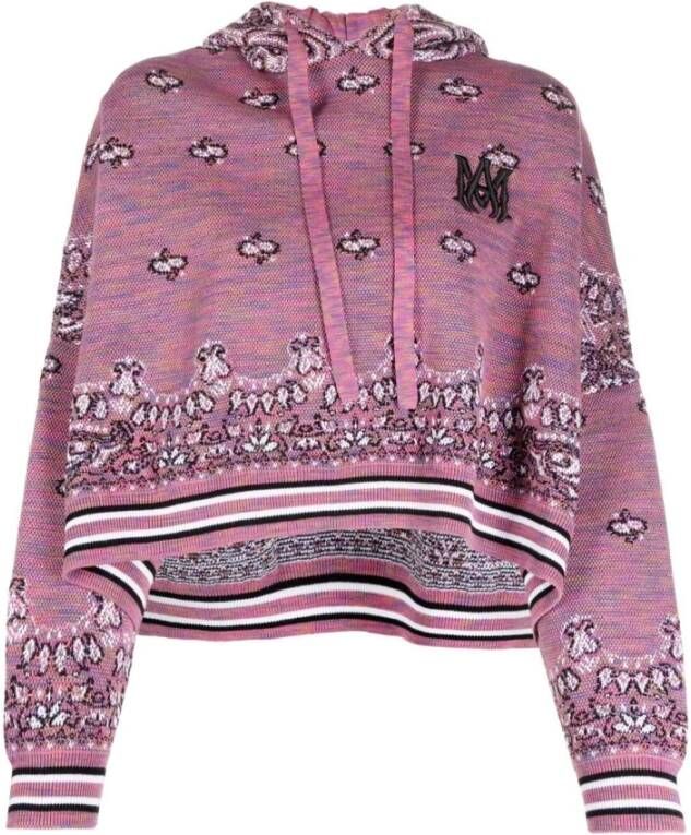 Amiri Hoodies Paars Dames