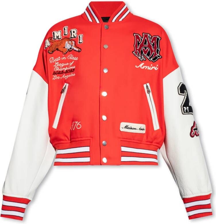 Amiri Bomberjack Red Dames