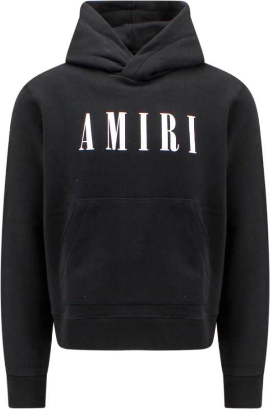 Amiri Men Clothing Sweatshirts Black Ss23 Zwart Heren