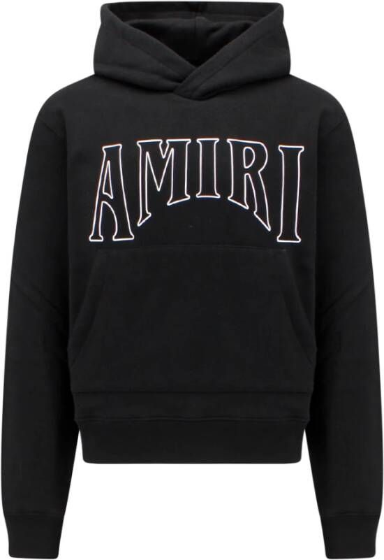 Amiri Men39 Clothing Sweatshirts Black Ss23 Zwart Heren