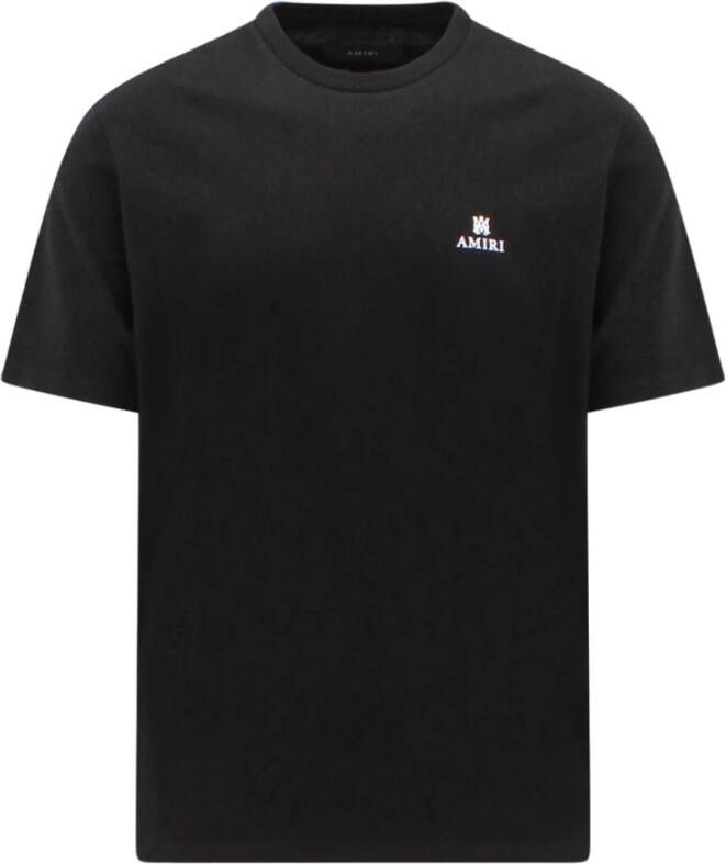 Amiri Men39 Clothing T-Shirts Polos Black Ss23 Zwart Heren