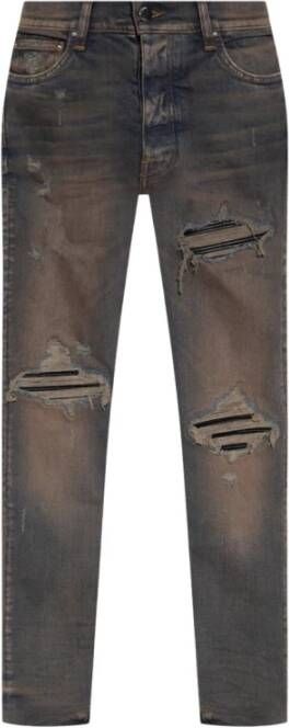 Amiri Slimfit-jeans Bruin Heren