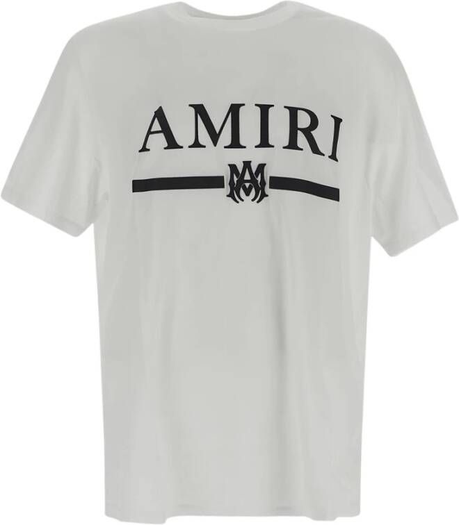 Amiri Stijlvol Logoed T-Shirt voor Heren White Heren